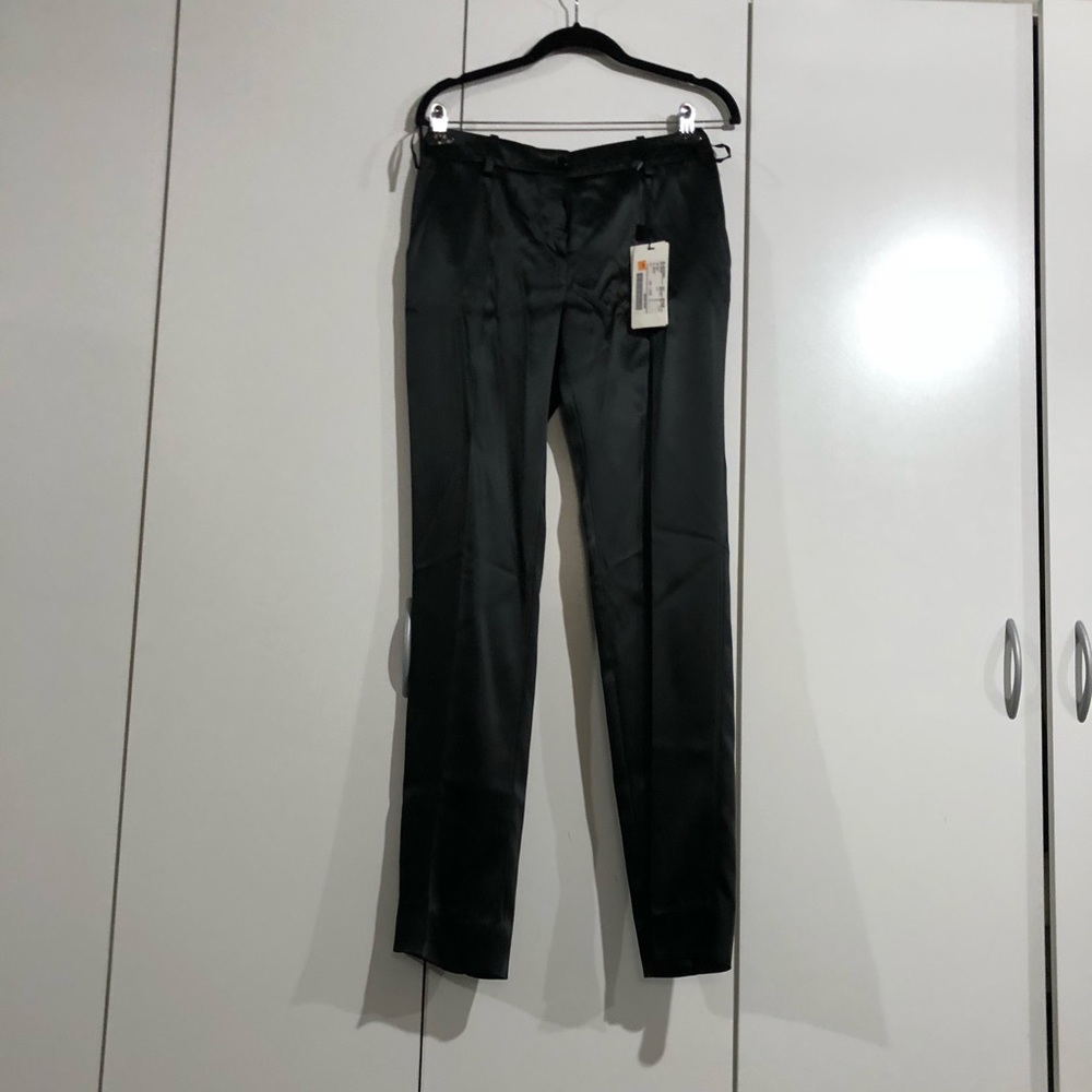 Satin D&G black Pants